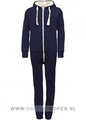 navy onesie voor kinderen