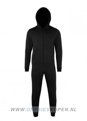 zwarte onesie comfy uniseks kids