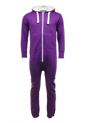 unisex onesie paars nw