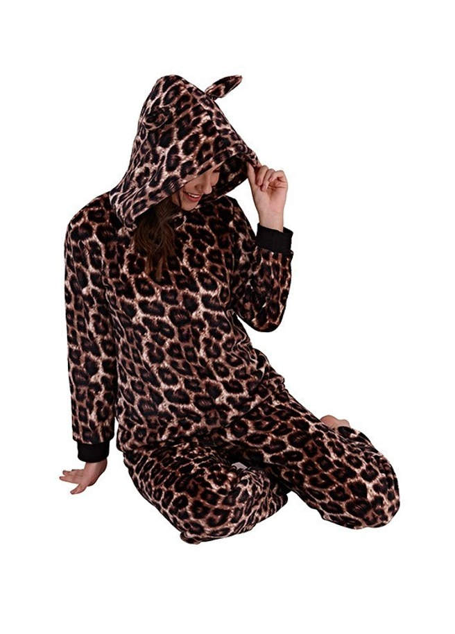 gezellige romper kigurumi luipaard Onesie luipaard Pyjama luipaard Kleding Gender-neutrale kleding volwassenen Pyjamas & Badjassen Pyjama tweedehands, XL pyjama 