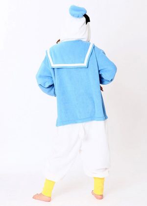 disney donald duck onesie kigurumi sazac achter