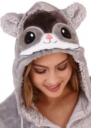 Chinchilla onesie front detail
